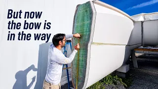 The Bad News: We Have To Cut This Bulkhead Out (MJ Sailing – Episode 377)