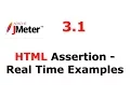 Jmeter Tutorials HTML Assertion Real Time Examples