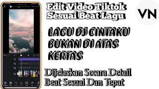 Download TUTORIAL VN LAGU DJ CINTAKU BUKAN DI ATAS KERTAS | ANGKAT TANGANNYA KE ATAS MP3