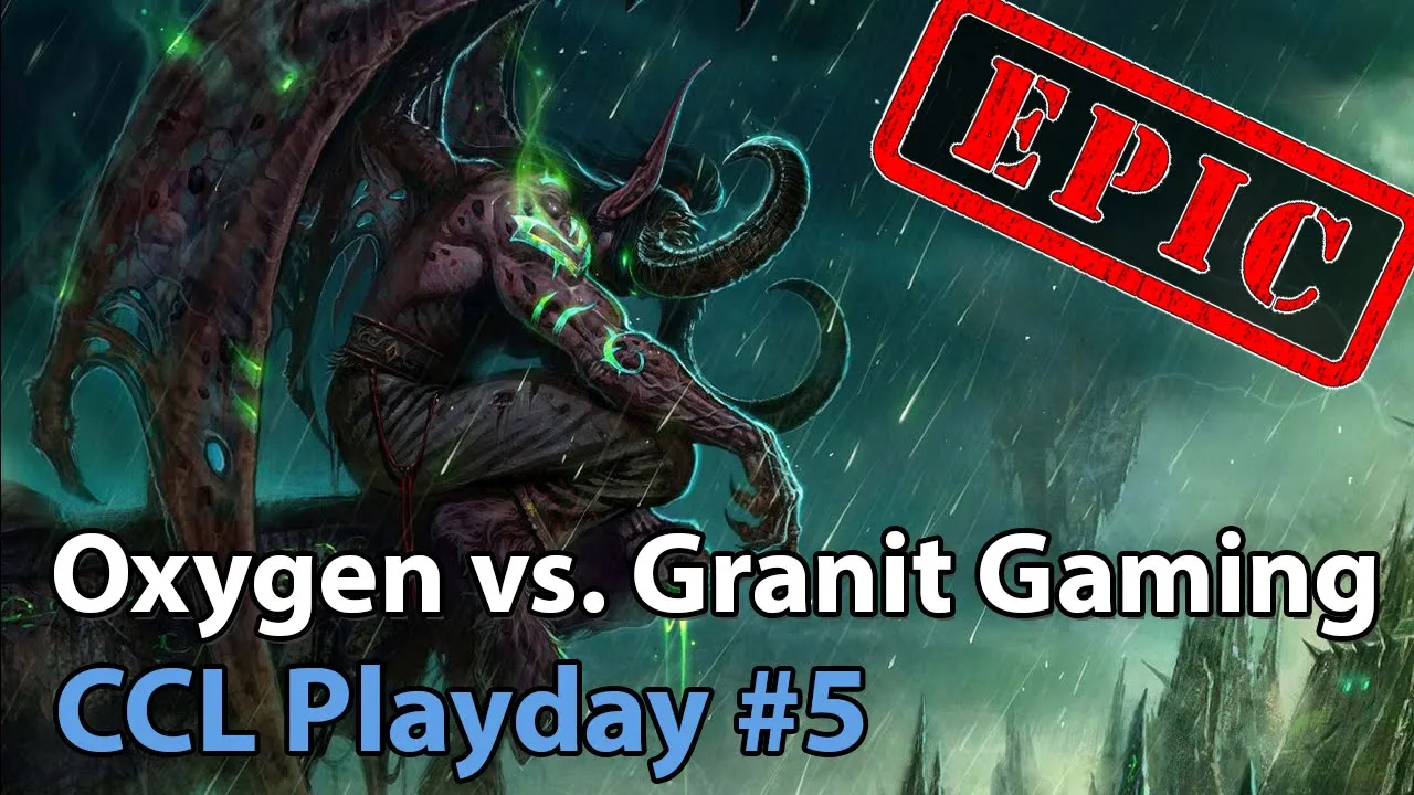 EPIC CCL: Granit Gaming vs Oxygen - Heroes of the Storm 2020