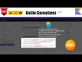 Getting started with Coroutines Kotlin Fundamentals Tutorial - 50