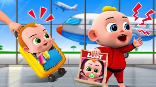 Airport Rules Song ✈ Where is the baby in the airport? Fun & Educational Kids Songs