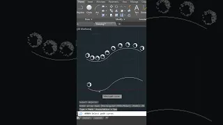 How to use Path Array in AutoCAD