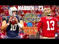 Lagu BROCK PURDY VS JUSTIN HERBERT...A CRAZY DECISION FLIPPED THIS GAME! Madden 23 Online Ranked