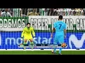 Real Betis vs Barcelona | Penalty Shootout | PES 2017 Gameplay PC