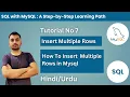 How to Insert Multiple Rows in MySQL Tutorial No 7