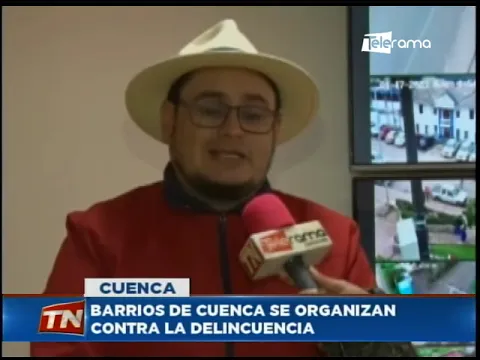 Barrios de Cuenca se organizan contra la delincuencia