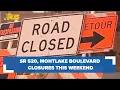 WSDOT urges drivers to prepare for series of monster closures on SR 520 Montlake Boulevard