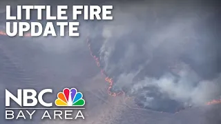Pleasanton-area wildfire burns more than 1 000 acres 40 contained