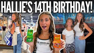 Hallie’s 14th Birthday Vlog! Shopping Spree + a BIG Surprise! | Life As We Gomez