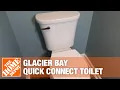Glacier Bay Quick Connect Toilet The Home Depot