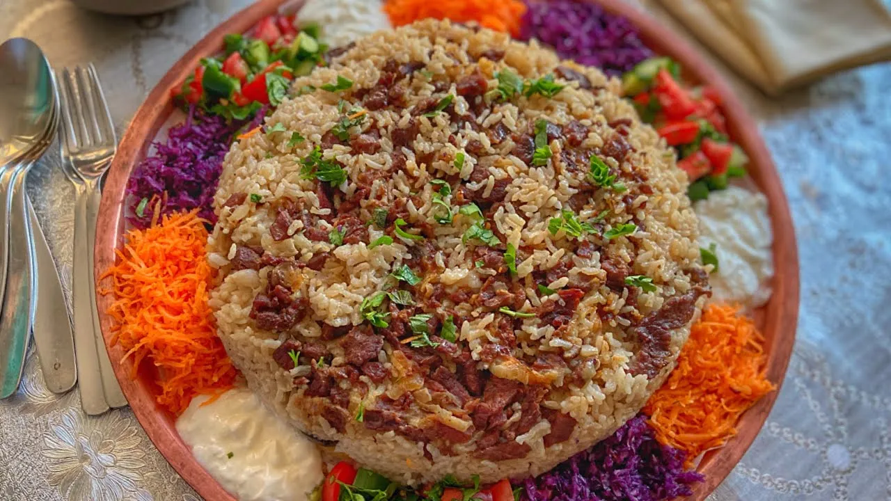 Amaze Your Guests With Maklube / Maqluba - Festive Upside Down Meat & Rice Dish