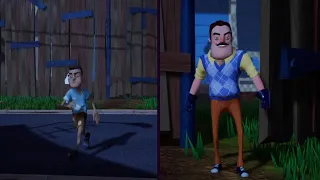 الجار النفسيه المرحلة الثانية HELLO NEIGHBOR ACT 2 
