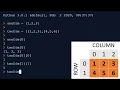 GCSE Python Lists 1D and 2D