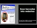 Barcode scan to web sites