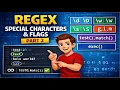 JavaScript Regular Expressions Part 3 Special Characters Flags Explained with Examples