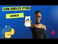Variables in python for absolute Beginners
