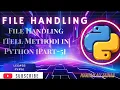 File Handling Tell Method in Python Part-5 PY Lec
