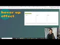 Create a Hover Up Effect with CSS Box Shadow and Transition