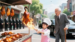 بالشارع طفلة ذات قوى خارقة تبيع البط المشوي فينجذب CEO برائحته ويكتشف أنها حفيدته الضائعة 