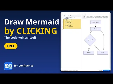 watch Mermaid Diagram Editor for Confluence video