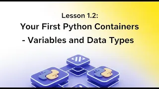 Lesson 2 Python Variables and Data Types Tutorial for Beginners 2025 Learn Python Lesson
