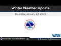 Winter Storm Update - January 22nd 2026