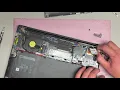 DELL XPS 13 9360 Disassembly SSD Hard Drive Upgrade DC Jack Charge Port Hinge Repair Replacement