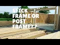 Stick Frame or Post Frame 24x32 What should you Build Attica Lumber