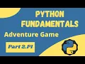 Adventure Game Project - Python Fundamentals 2 P1