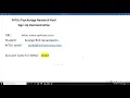 Creating a SONA account default