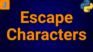 Python Escape Characters
