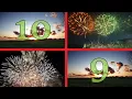 10 Seconds Countdown Timer with Fireworks Display