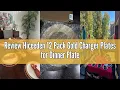 Review Hiceeden 12 Pack Gold Charger Plates for Dinner Plates 13 Round Plastic Chain Shaped Charge