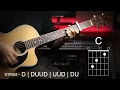 Dekhha Tenu (Mr.  & Mrs.  Mahi) Easy Guitar Chords & Strumming Lesson