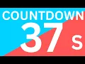 37 seconds timer thirty seven seconds timer