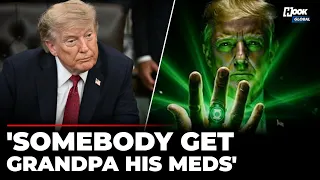 'Delusional Child': Trump Faces Internet's Wrath Over 'Green Lantern' AI Post Amid Sinking Ratings