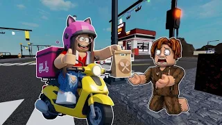 NAGING FOOD DELIVERY RIDER AKO! | Roblox | Padeliber