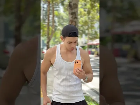 the hunter became the hunted | MUSCLE MAN | #muscleman #funny #shorts #hero #kindness