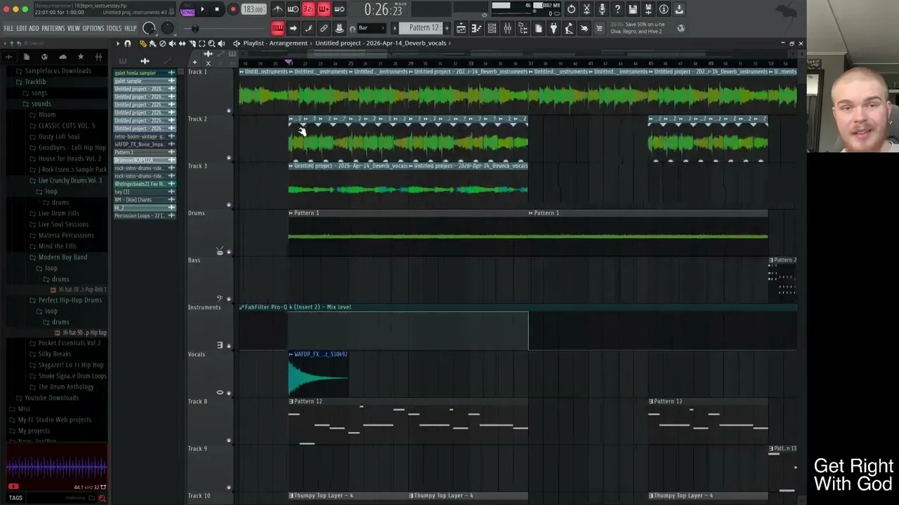 Beat Breakdown av "Känns Som Att Jag Drömmer" - Noak (FL STUDIO)
