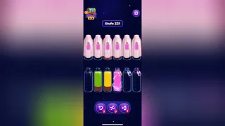 Magic Sort Level 221 Screenshot