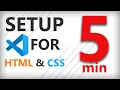How to Setup VS Code For HTML and CSS In Sinhala