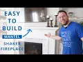 Easy Fireplace Mantle Build Anyone Can Do