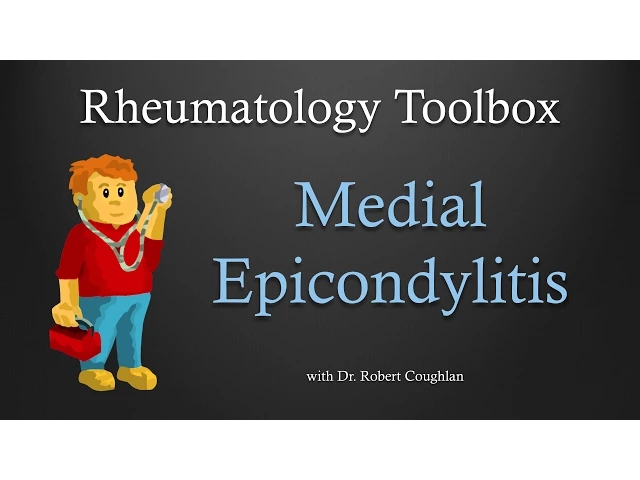 Medial Epicondylitis - Information for Patients