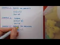 Algebra - Removing Brackets