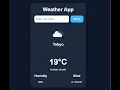 Build a Weather App with JavaScript Step-by-Step Tutorial