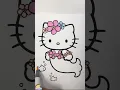 Hello Kitty Rainbow Mermaid Coloring Page Kiddie Playtime