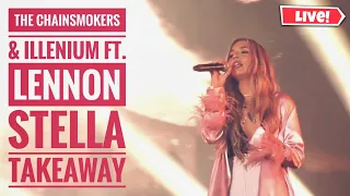 Download The Chainsmokers \u0026 Illenium ft. Lennon Stella Takeaway @ Lollapalooza Chicago 2019 Live MP3