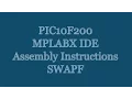 PIC10F200 8-bit Microcontroller Tutorial - MPLABX IDE Assembly Instructions