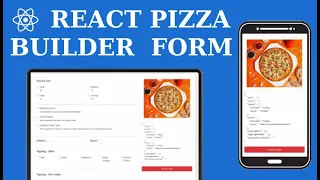 React Formik React-Bootstrap - Pizza Builder Form